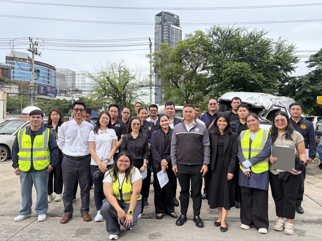TRADAR – จัดอบรมเพื่อพัฒนาศักยภาพทีมสืบค้นสาเหตุการเกิดอุบัติเหตุรถยนต์ในเชิงลึก